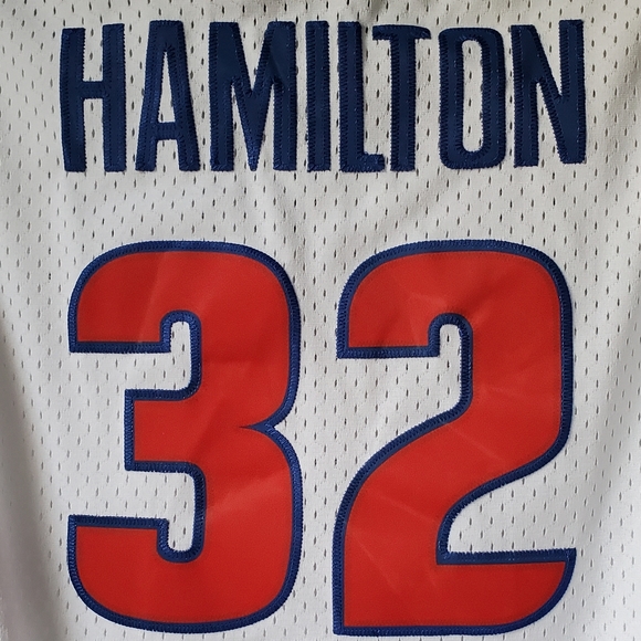 Rip Hamilton Detroit Pistons Adidas Jersey - Picture 3 of 7